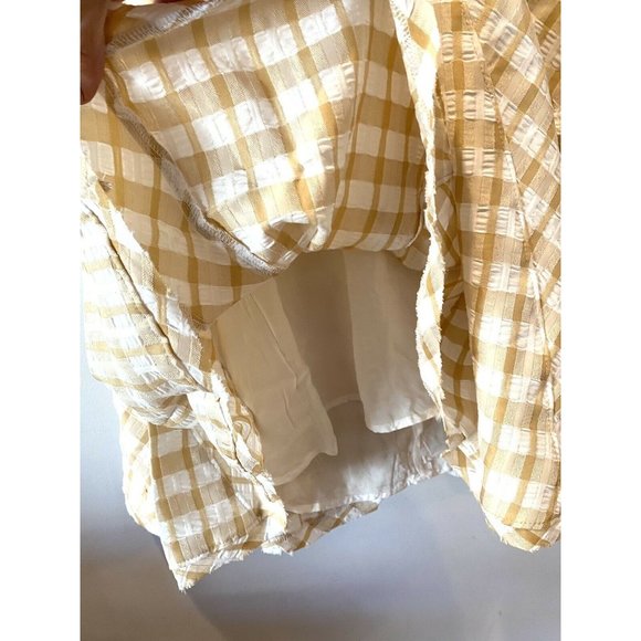 New Free People Do the Twist Seersucker Halter Min - Picture 6 of 11